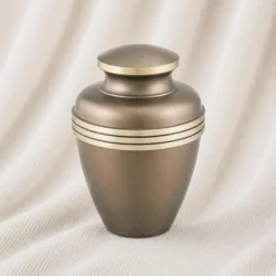 Heritage Bronze Elegance Brass Urn image