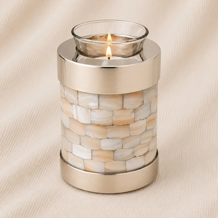 Pearlstone Luminance Candle Urn Image 1