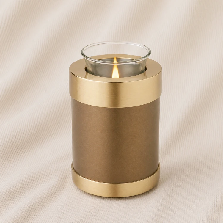 Auric Calm Minimal Candle Urn Image 1