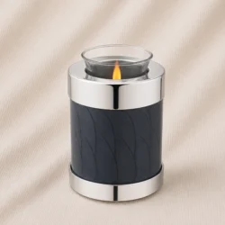 Nocturne Slate Glow Candle Urn image