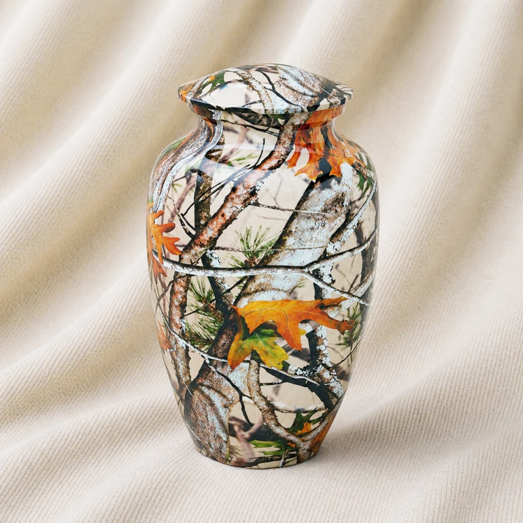 Autumn Woodland Memorial Urn Image 1
