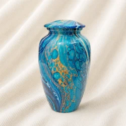 Ocean Marble Memorial Urn image