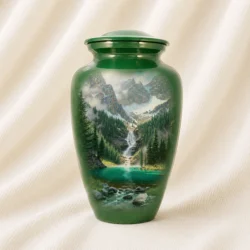 Alpine Tranquility Memorial Urn image