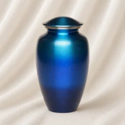 Oceanic Veil Satin Aluminum Urn image