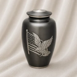 Patriot Honor Eagle Brass Urn image