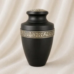 Obsidian Regal Etch Aluminum Urn image