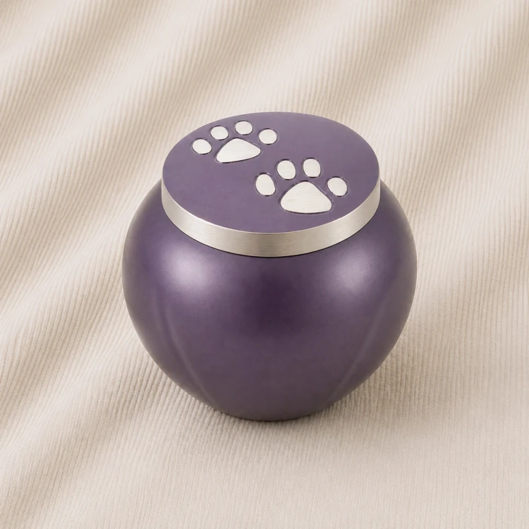 Lavender Paw Tribute Odyssey Urn Image 1