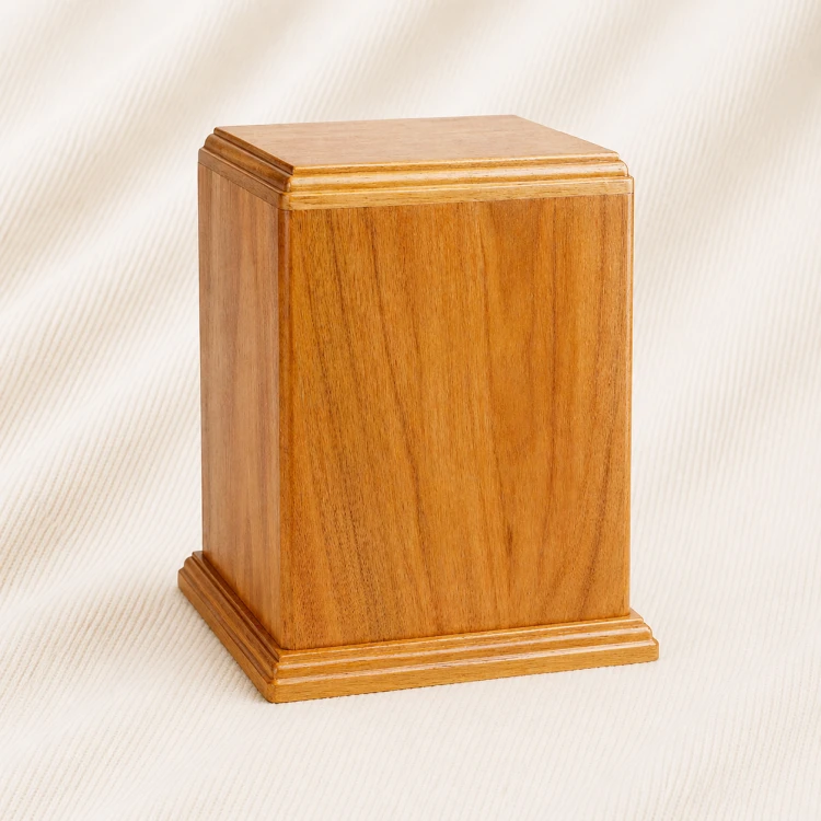 Classic Simplicity Wooden Memorial Urn Image 1