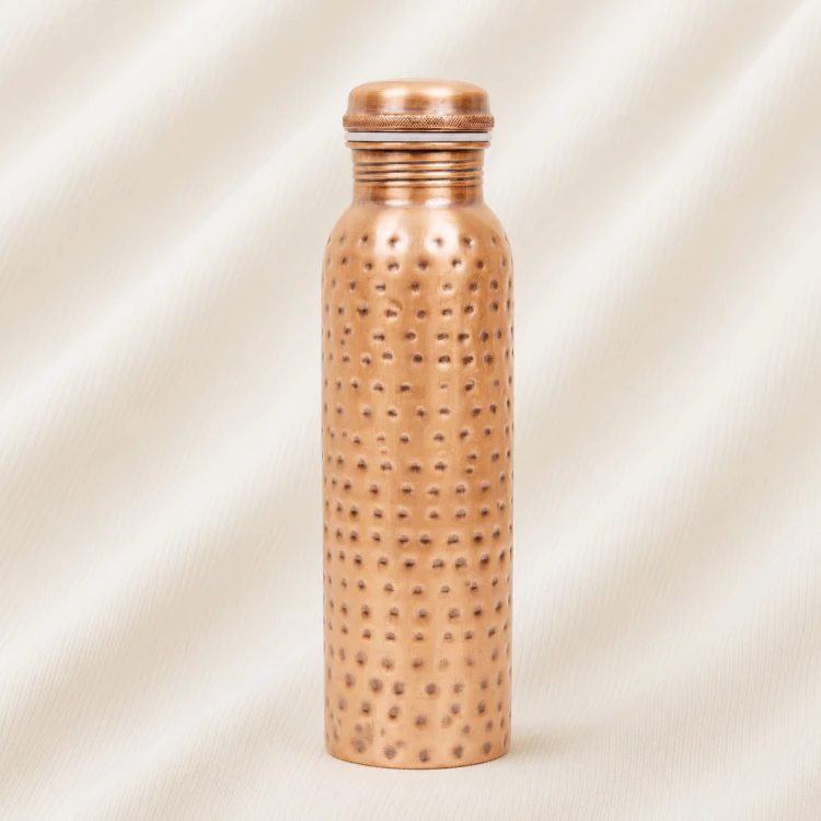 Classic Dotted Copper Bottle Image 1