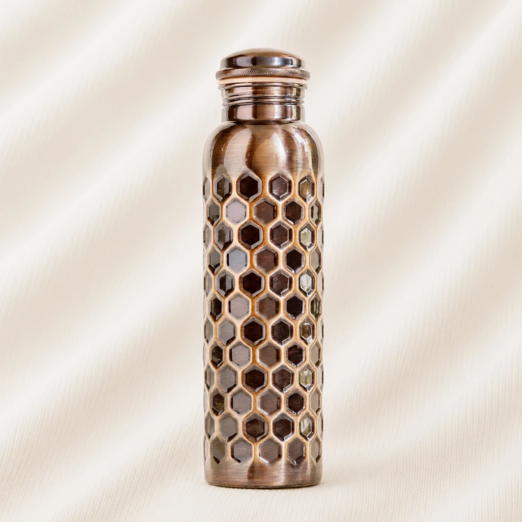 HexaShield Copper Luxe Bottle Image 1