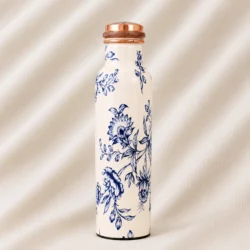 Royal Porcelain Bloom Copper Bottle image