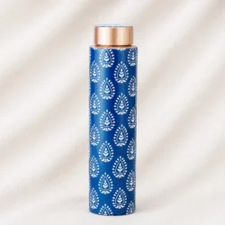 Indigo Heritage Copper Bottle image