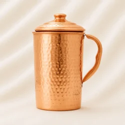 Heritage Hammered Copper Jug image