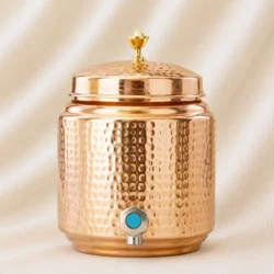 Royal Hammered Copper Water Dispenser image